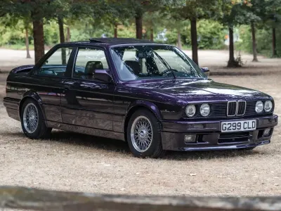 Used BMW 325 1990 Purple Coupe