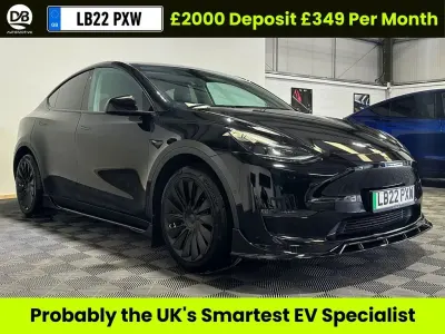 Used Tesla Model Y Long Range AWD 378 kW (514 HP) 2022 Black SUV