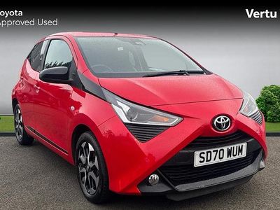 Used Toyota Aygo Trend 72 HP (52 kW) 2020 Red Hatchback