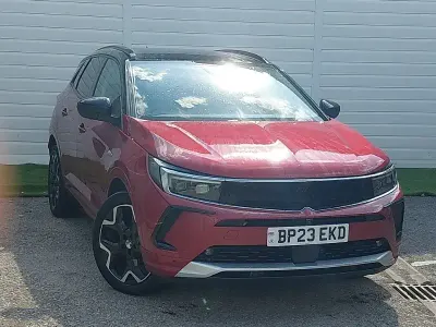 Used Vauxhall Grandland X Ultimate 130 HP (95 kW) 2023 Red SUV