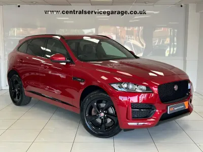 Used Jaguar F-Pace R-Sport 180 HP (132 kW) 2019 Red SUV