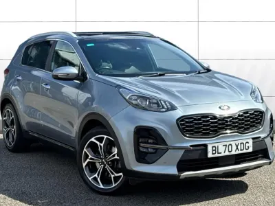 Used Kia Sportage GT-Line S 174 HP (127 kW) 2021 Silver SUV