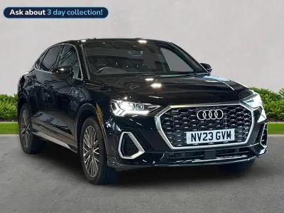 Used Audi Q3 Sportback S-Line 150 HP (110 kW) 2023 Black SUV