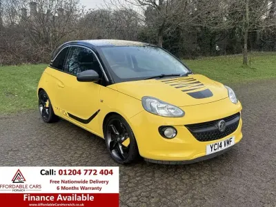 Second-hand Vauxhall Adam Slam 100 CP (73 kW) 2014 Galben Hatchback
