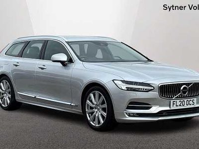 Used Volvo V90 Inscription 232 HP (170 kW) 2020 Silver Estate
