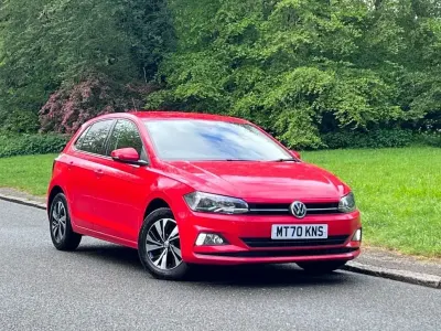 Used VW Polo Match 80 HP (58 kW) 2020 Red Hatchback