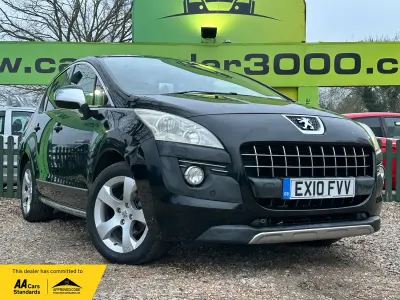 Gebraucht Peugeot 3008 110 PS (80 kW) 2010 Schwarz SUV