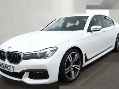 Used BMW 730 M Sport 2018 White Sedan