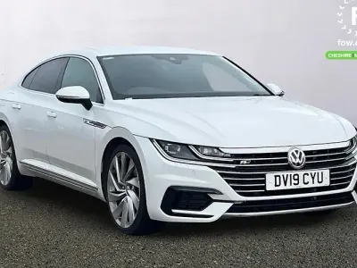 Used VW Arteon R-line 190 HP (139 kW) 2019 White Hatchback
