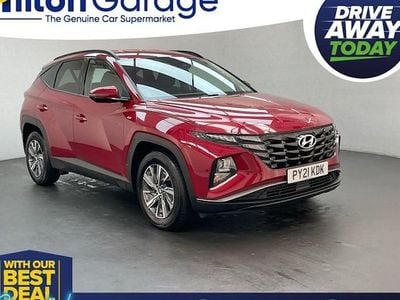 Red Used 2021 Hyundai Tucson SE SUV | £15,650 (Good price)