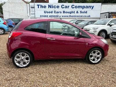 Used Ford Ka Titanium 69 HP (50 kW) 2013 Red Hatchback