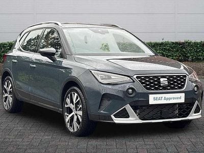 New Seat Arona Xperience Lux 113 HP (83 kW) 2025 Fiord blue with black roof SUV