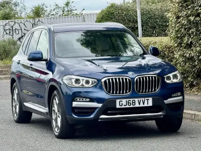 Used BMW X3 xLine 190 HP (139 kW) 2018 Blue SUV