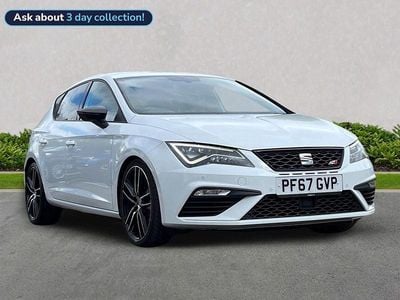 Used Seat Leon CUPRA 300 HP (220 kW) 2017 White Hatchback