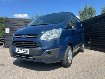 Used Ford Transit Custom Trend 130 HP (95 kW) 2017 Blue Van