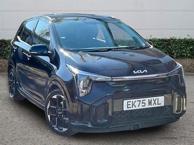 Used Kia Picanto GT-Line 69 HP (50 kW) 2025 Black Hatchback