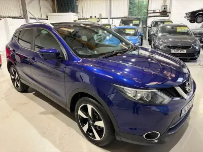 Used Nissan Qashqai N-Vision 110 HP (80 kW) 2016 Blue SUV