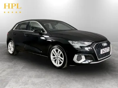Used Audi A3 Sportback Sport 116 HP (85 kW) 2021 Black Hatchback