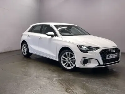Used Audi A3 Sportback Sport 150 HP (110 kW) 2024 White Hatchback
