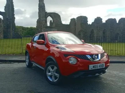 Used Nissan Juke Visia 110 HP (80 kW) 2015 Red SUV