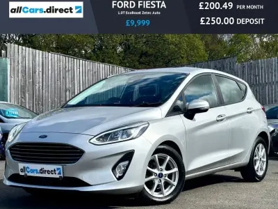 Used Ford Fiesta Zetec 100 HP (73 kW) 2018 Silver Hatchback
