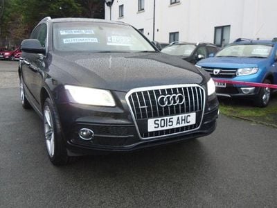 Black Used 2015 Audi Q5 S-line plus SUV | £10,995 (Good price)