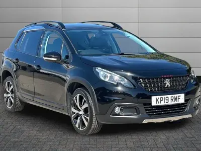 Used Peugeot 2008 GT-line 108 HP (79 kW) 2019 Black SUV