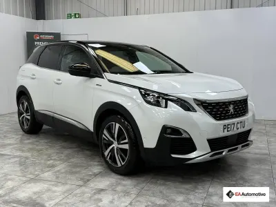 Used Peugeot 3008 GT-line 129 HP (94 kW) 2017 White SUV