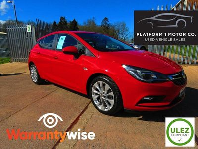 Used Vauxhall Astra Design Edition 2018 Red Hatchback