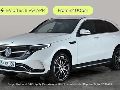 White Used 2022 Mercedes EQC400 AMG line SUV | £24,707 (Super price)
