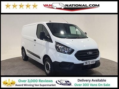 Used Ford Transit Custom 105 HP (77 kW) 2020 White Van