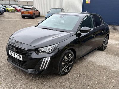 Used Peugeot 208 Allure 99 HP (72 kW) 2024 Black Hatchback