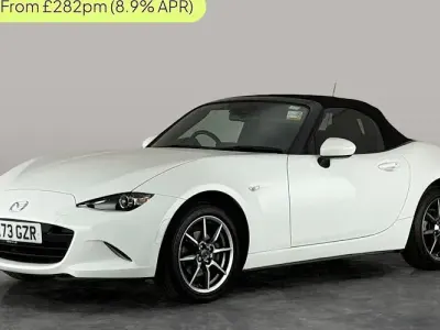 Used Mazda MX5 Exclusive-Line 132 HP (97 kW) 2023 White Cabriolet