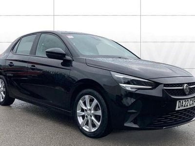 Used Vauxhall Corsa Edition 75 HP (55 kW) 2022 Black Hatchback