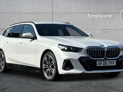 Used BMW 530e M Sport 295 HP (216 kW) 2026 White Estate