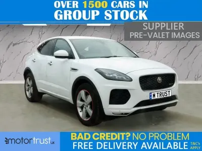 Begagnad Jaguar E-Pace R-Dynamic 180 HK (132 kW) 2019 Vit SUV