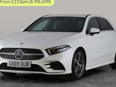 Used Mercedes A200 AMG line 163 HP (119 kW) 2019 White Hatchback