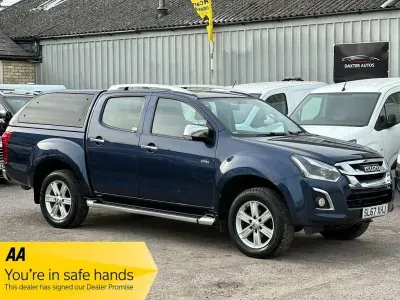 Used Isuzu D-Max 164 HP (120 kW) 2018 Blue Pickup