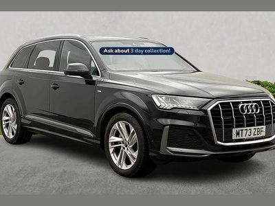 Used Audi Q7 Black Edition 286 HP (210 kW) 2023 Black SUV