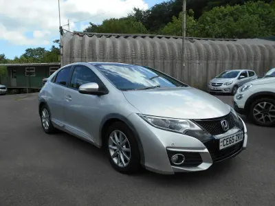 Used Honda Civic SR 120 HP (88 kW) 2015 Silver Hatchback