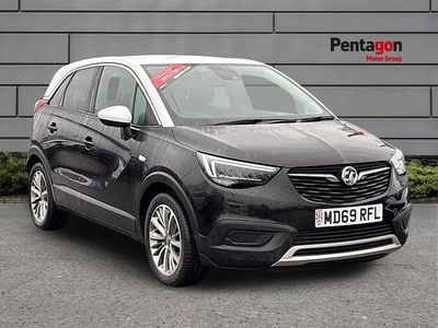 Used Vauxhall Crossland X Sport 83 HP (61 kW) 2020 Diamond black SUV