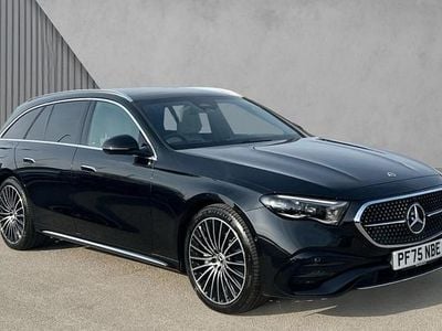 Used Mercedes E300 AMG Line Premium Plus 313 HP (230 kW) 2025 Obsidian black metallic Estate