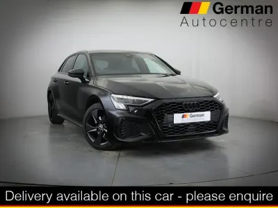 Used Audi A3 Sportback S-Line 110 HP (80 kW) 2023 Black Hatchback