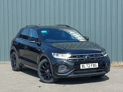 Used VW T-Roc R-line 150 HP (110 kW) 2022 Black SUV