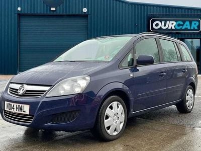 Used Vauxhall Zafira 120 HP (88 kW) 2014 Blue MPV