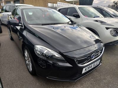 used Volvo V40 D2 SE Lux Nav 5dr + SAT NAV / LEATHER / ZERO TAX / 8 SERVICES + Hatchback