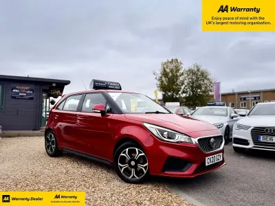 Used MG MG3 Excite 106 HP (77 kW) 2020 Red Hatchback