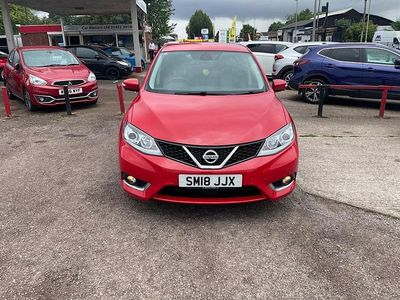 Used Nissan Pulsar Tekna 114 HP (83 kW) 2018 Red Hatchback