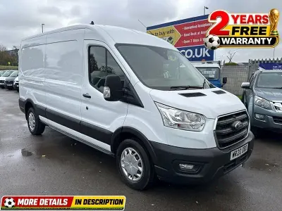 Used Ford Transit Trend 170 HP (125 kW) 2020 White Van