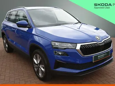 Used Skoda Karoq SE L 85 HP (62 kW) 2023 Energy blue SUV